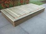 houten ZANDBAK 100x200 incl deksel kant en klaar geleverd, Ophalen, Nieuw