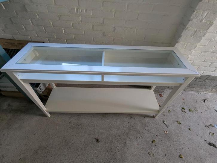 Liatorp IKEA sidetable 133x36,5x75cm, Huis en Inrichting, Tafels | Sidetables, Gebruikt, 25 tot 50 cm, 100 tot 150 cm, Ophalen