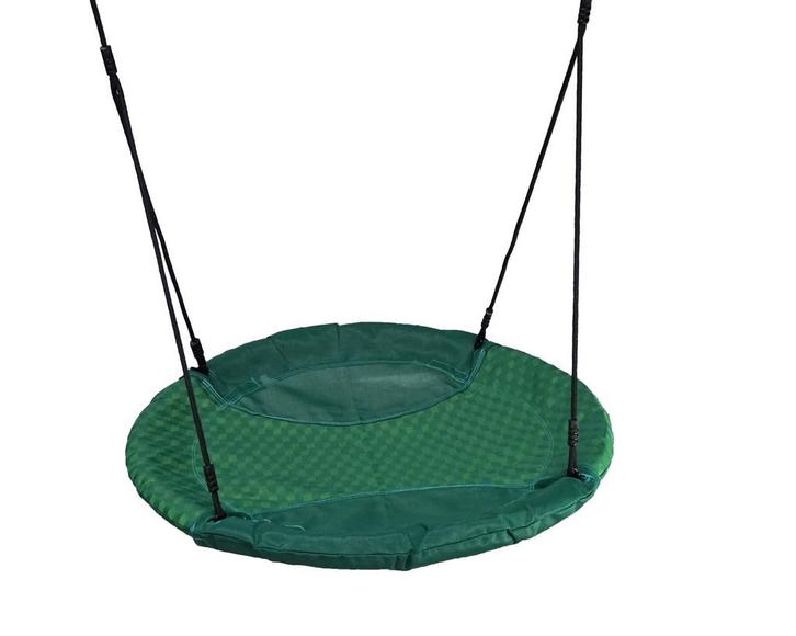 Nestschommel rond Schommel Schommelzitje Donkergroen, Kinderen en Baby's, Speelgoed | Buiten | Speeltoestellen, Nieuw, Schommel