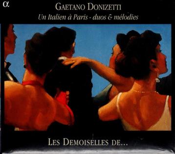 NIEUW Donizetti: Italien a Paris / Les Demoiselles (Alpha)  beschikbaar voor biedingen