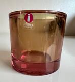 Iittala KIVI Marimekko Waxinelichthouder~Rose Olive Duo, Overige materialen, Ophalen of Verzenden, Zo goed als nieuw, Kandelaar