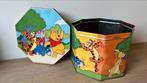 Groot vintage Winnie the Pooh blik / trommel, Verzamelen, Blikken, Overige merken, Gebruikt, Overige, Ophalen of Verzenden