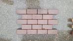 Oud gebakken plat keiformaat paars, Gebruikt, Keramiek, Klinkers, 5 tot 10 m²
