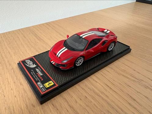 BBR 1/43 Ferrari 488 Pista Limited Edition 364/488, Hobby en Vrije tijd, Modelauto's | 1:43, Zo goed als nieuw, Auto, Overige merken