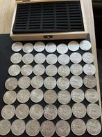 Juliana 7 prachtige series zilveren  rijksdaalders 1959-1966, Postzegels en Munten, Munten | Nederland, Koningin Juliana, Setje