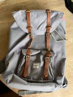 Herschel rugtas rugzak schooltas grijs met laptopvak, Ophalen of Verzenden, Gebruikt, Grijs, Rugtas