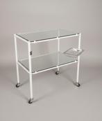 Industriele vintage trolley medische dokters kar Oostwoud, Ophalen of Verzenden