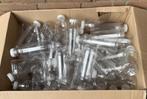 Partij van 100 plastic flesjes met dop., Ophalen of Verzenden, Nieuw