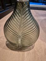 Groene LeenBakker Vaas, Gebruikt, 25 tot 50 cm, Ophalen of Verzenden, Modern