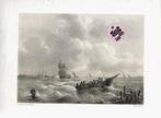 C. C. A. Last litho "Woelige Zee", Ophalen