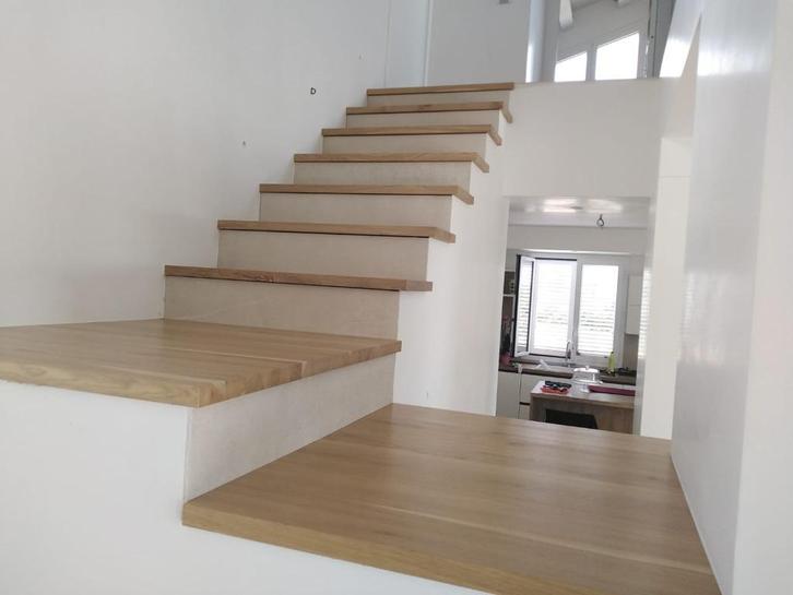 Eiken traptreden 140 x 32x 4cm A-kwaliteit eikenhouten plank, Doe-het-zelf en Verbouw, Hout en Planken, Nieuw, Plank, Eiken, Minder dan 200 cm