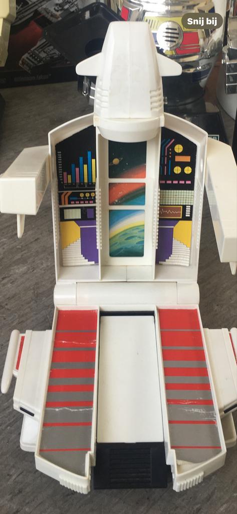 Vintage Gobots Andro Base + Shuttle + Robo Machines - Zeldza, Verzamelen, Poppetjes en Figuurtjes, Gebruikt, Verzenden