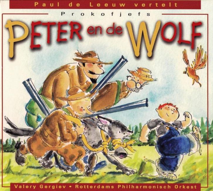 PROKOFJEF Peter en de wolf CD GERGIEV DE LEEUW PHILIPS ZGAN, Cd's en Dvd's, Cd's | Klassiek, Zo goed als nieuw, Orkest of Ballet