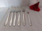 Gero verzilverd 90 en 100 | 618 of 218 Puntfilet bestekdelen, Antiek en Kunst, Antiek | Bestek, Verzenden
