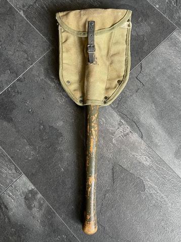 US shovel 1943 met hoes origineel wo2 ww2