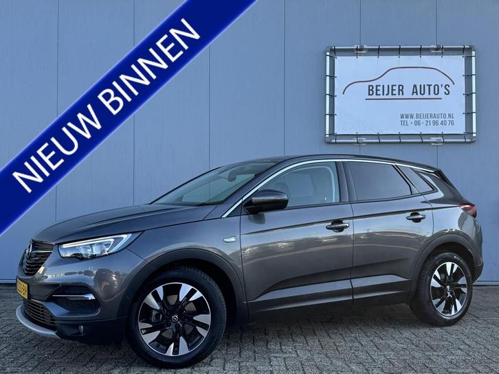 Opel Grandland X 1.2 Turbo Innovation Carplay/18inch., Auto's, Opel, Bedrijf, Te koop, Grandland X, ABS, Achteruitrijcamera, Airbags