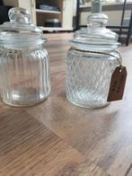 Kleine weckpotten, Huis en Inrichting, Ophalen of Verzenden, Zo goed als nieuw, Overige materialen, Pot, Bus of Blik