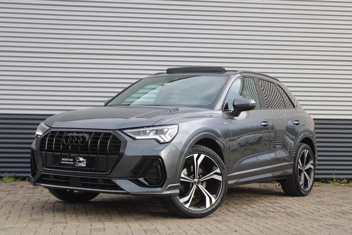 Audi Q3 35 TFSI 3x S-Line | Panoramadak | SONOS | Blackoptik, Auto's, Audi, Bedrijf, Te koop, Q3, ABS, Achteruitrijcamera, Airbags