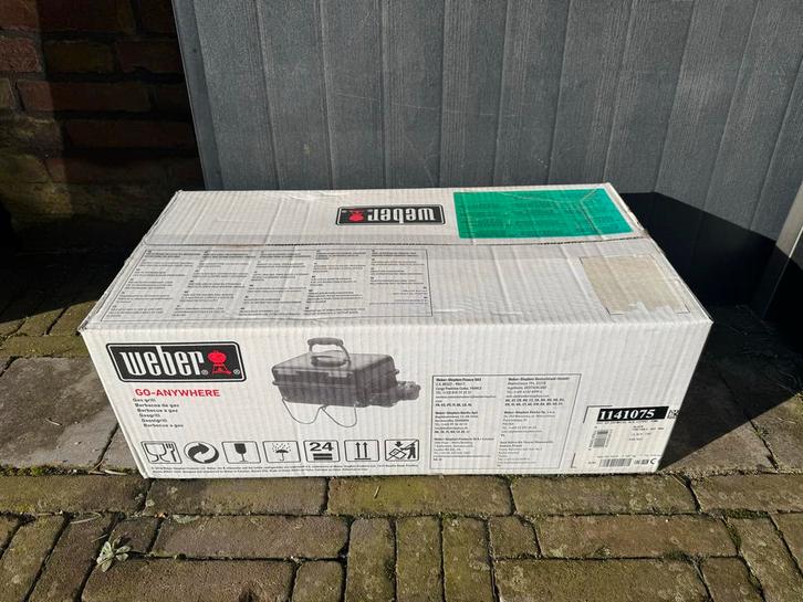 Weber Go-Anywhere Gas BBQ -WGA - Nieuw in doos!, Tuin en Terras, Gasbarbecues, Nieuw, Ophalen of Verzenden