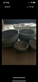 Tijgerprint schalen diverse maten, Huis en Inrichting, Keuken | Servies, Ophalen, Zo goed als nieuw