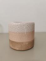 Bloempot, Gebruikt, Rond, Ophalen of Verzenden, Aardewerk