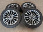 ZGAN 17 inch originele velgen + zomerbanden Ford Focus, Auto-onderdelen, Banden en Velgen, Ford, Banden en Velgen, 17 inch, Ophalen of Verzenden