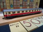 N039=Fleischmann N 8163 TEE rijtuig van de D.B., Hobby en Vrije tijd, Modeltreinen | N-Spoor, Gelijkstroom, Fleischmann, Ophalen of Verzenden