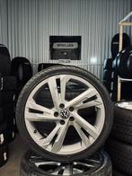 17" 5x100 Orig. VW Polo Taigo Valencia Velgen + Zomerbanden!, Auto-onderdelen, Banden en Velgen, Ophalen, Gebruikt, Banden en Velgen