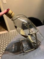 Vintage Johnnie Walker Flessenstandaard, Huis en Inrichting, Lampen | Tafellampen, Ophalen, Gebruikt, Metaal, Minder dan 50 cm