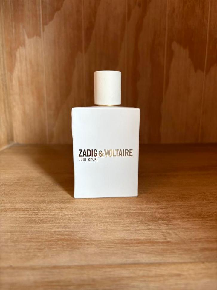 Zadig & voltaire just rock pour elle 50ml, Sieraden, Tassen en Uiterlijk, Uiterlijk | Parfum, Zo goed als nieuw, Verzenden