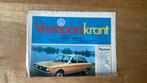 VW voorjaarskrant 1971 Autobedrijf Voorne-Putten, Ophalen of Verzenden, Zo goed als nieuw, Volkswagen