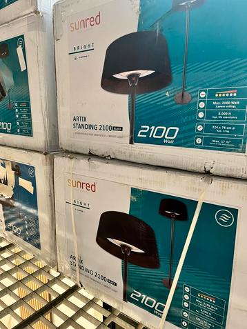 Sunred Artix 2100 lamp Staande Heater - Outlet Model beschikbaar voor biedingen