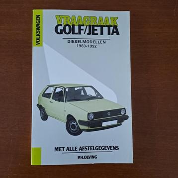 Vraagbaak Golf Jetta, 1983 - 1992, diesel PH Olving beschikbaar voor biedingen