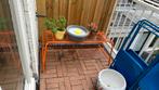 Ikea oranje vasteron bankje, Tuin en Terras, Ophalen, Zo goed als nieuw, 2 zitplaatsen