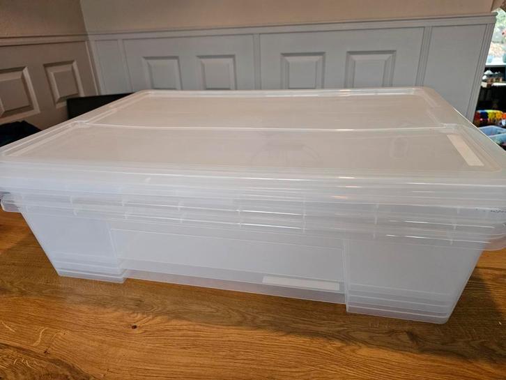 Opbergbakken  Ikea, Doe-het-zelf en Verbouw, Kratten en Dozen, Zo goed als nieuw, Bak of Kist, Minder dan 35 cm, Minder dan 40 cm