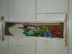 wandkleed , 61 x 17 met wol geborduurd, Ophalen of Verzenden, Gebruikt, Overige typen