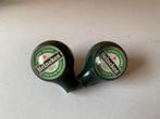 2 Heineken tap knoppen, Verzamelen, Biermerken, Nieuw, Overige typen, Heineken, Ophalen of Verzenden