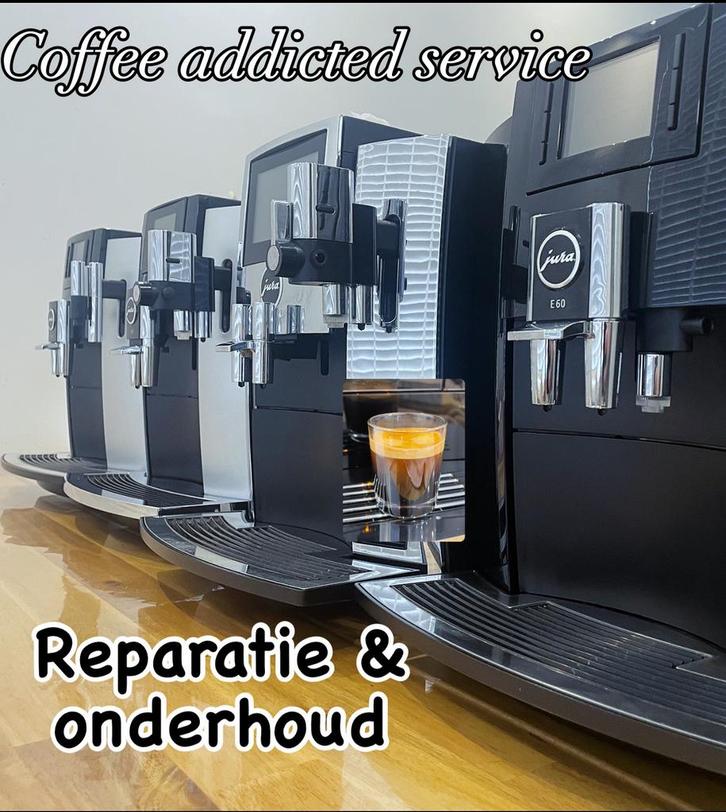Onderhoud & reparatie van koffiemachines, Witgoed en Apparatuur, Koffiezetapparaten, Zo goed als nieuw, Gemalen koffie, Koffiebonen
