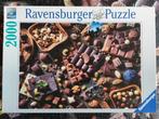 Puzzel 2000 stukjes: Chocoladeparadijs, Ophalen of Verzenden, Meer dan 1500 stukjes, Gebruikt, Legpuzzel