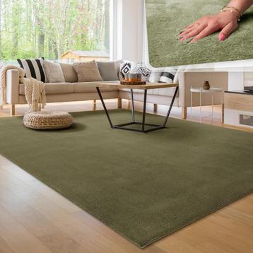 💖️️ACTIE TRENDY SUPERZACHT VLOERKLEED LICHTGROEN 240X340 CM beschikbaar voor biedingen