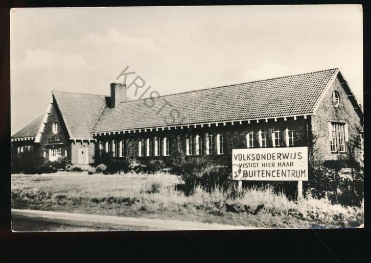 Noordgouwe - Volksonderwijs - school stempel [KRST009-1709, Verzamelen, Ansichtkaarten | Nederland, Gelopen, Noord-Holland, 1940 tot 1960