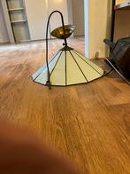 jaren 70 hanglamp, Huis en Inrichting, Lampen | Hanglampen, Glas, Gebruikt, Ophalen of Verzenden, Tiffany stijl