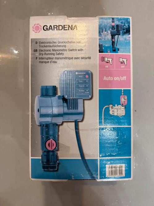 Gardena manometerschakelaar 1739‑20 – Nieuw en compleet, Tuin en Terras, Tuinslangen, Nieuw, Overige typen, Ophalen of Verzenden