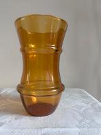 Art Deco amberkleurige vaas De Bazel (ong. 1919), Ophalen of Verzenden