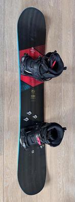 Niedecker Snowboard 153cm, incl bindingen, Sport en Fitness, Snowboarden, Ophalen, Zo goed als nieuw, Board
