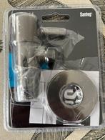 Santeq Hoekstopkraan Gun Metal - Nieuw!, Ophalen of Verzenden, Nieuw, Rvs, Kraan