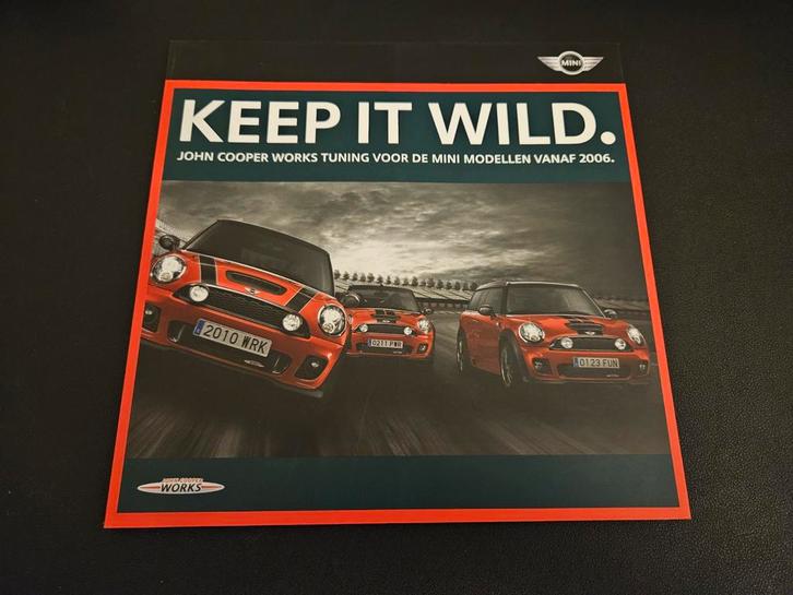 Brochure Mini accessoires & John Cooper Works Tuning 2010, Boeken, Auto's | Folders en Tijdschriften, Zo goed als nieuw, Overige merken