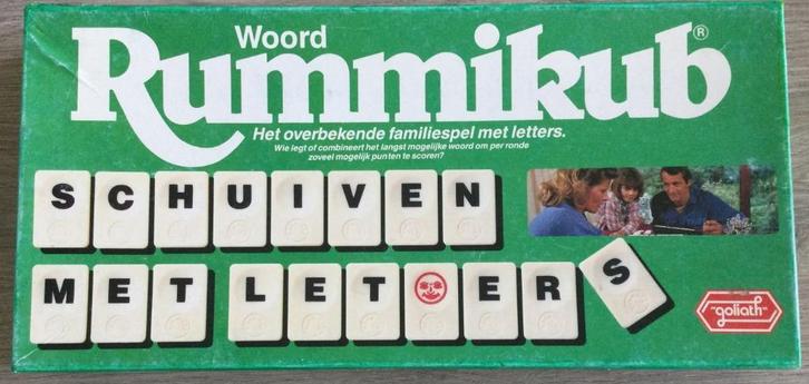 Woord Rummikub Spel Groot, Hobby en Vrije tijd, Gezelschapsspellen | Bordspellen, Gebruikt, Een of twee spelers, Drie of vier spelers