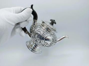 Zilveren theepot, H. Matthews, Birmingham, 1893 beschikbaar voor biedingen