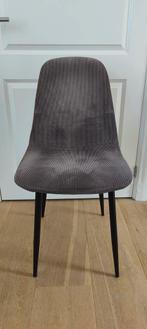 4 eetkamer stoelen grijs, Huis en Inrichting, Stoelen, Ophalen, Gebruikt, Grijs, Vier